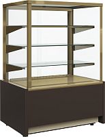 Витрина кондитерская Полюс Carboma LIGHT KC70 VM 1,3-1 (ВХСв - 1,3д Cube)