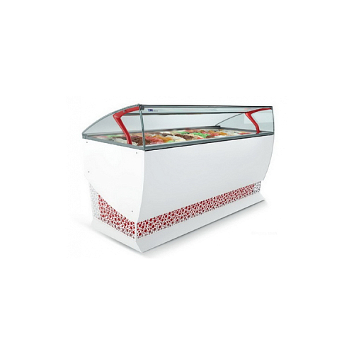 Витрина для мороженого ISA Olimpica Carapine RS TB H125 T2 A 127 Mesh