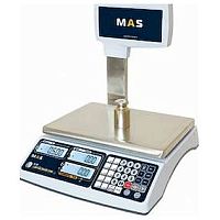Весы электронные торговые со стойкой MAS MR1-06P
