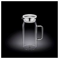 Кувшин 1 л с крышкой + сетка нерж Thermo Glass /1/18/