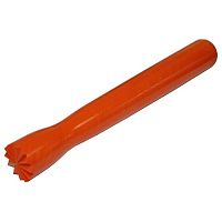 Мадлер пласт. L=21 см. оранжевый поверхность звезда MG /1/