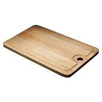 Доска разделочная бук 300*200*20 мм с желобком /1/