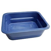 Гастроемкость 1/2 h=100 фарфор синяя /1/