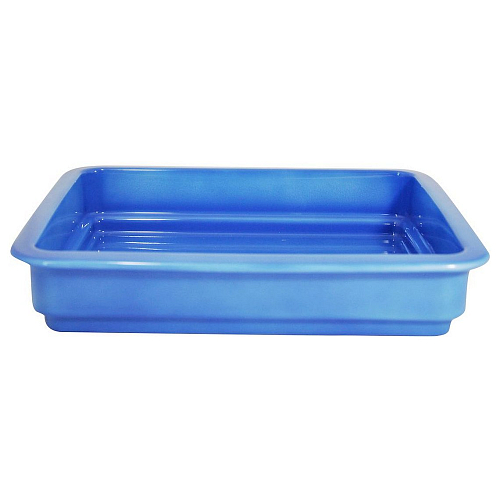 Гастроемкость 1/2 h=65 фарфор синяя /1/