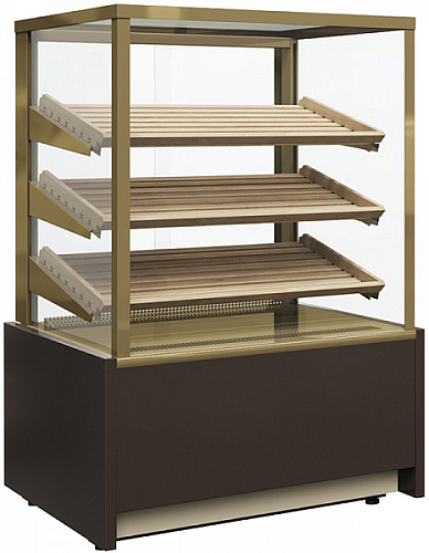 Витрина хлебная Полюс KC70 N 0,6-2 Bread 0102-0109 (без стекла) (Хлебная 0,6 Carboma Cube)