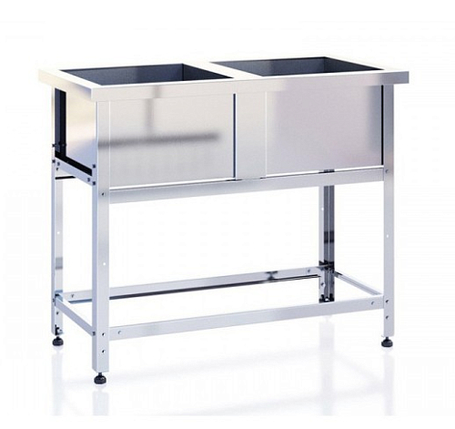 Ванна моечная EKSI Basic ВМЦ 2 (L=1010, S=530, H=870, G=300)