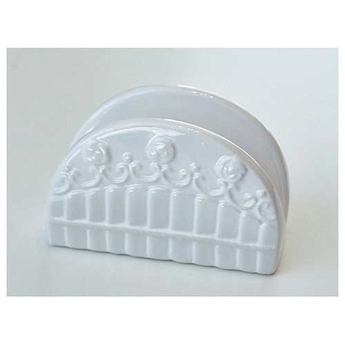 Салфетница 11*4*7,5 см. фарфор /6/36/