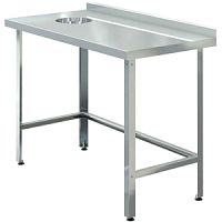 Стол производственный для сбора отходов Assum СПСО-С-18/7-ОЛ (1800х700х850)