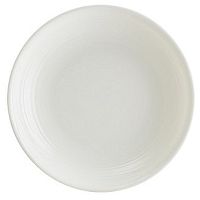 Салатник d=130 мм. 220 мл. h=38 мм. Белый, форма Луп узкая полоска /1/12/