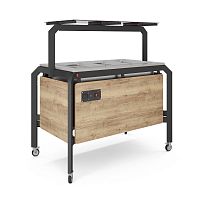 Модуль мобильный холодильный КОБОР AO120 black/olovo/sky