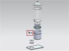Кран A0002A для диспенсера для сока т.м. EKSI модели 90212