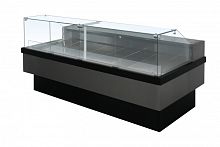 Среднетемпературная витрина Enteco Немига Cube 360 ВС (с боковинами)