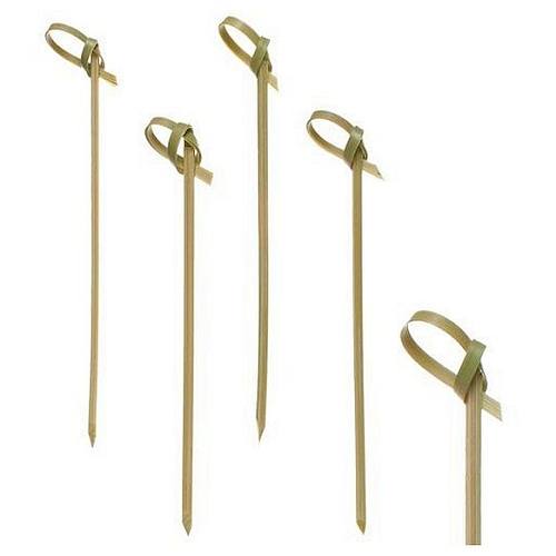 Пики деревянные Узелок 6 см. 100 шт/уп /1/40/