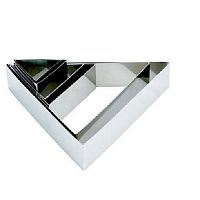 Форма для выкладки/выпечки "Треугольник" 12*14 см h=5 см MGSteel /1/96/