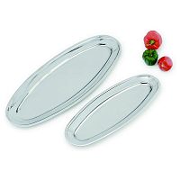 Блюдо овальное нерж. 59,5 *24,3см для рыбы MGSteel /1/10/