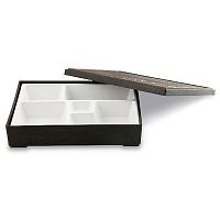 Ланч бокс (5 отделений) 27*21*6 см "Белый"