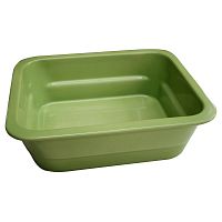 Гастроемкость 1/2 h=100 фарфор зеленая /1/