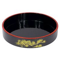 Блюдо барабан (Оке) d=30 см. h=5 см. Дерево /1/