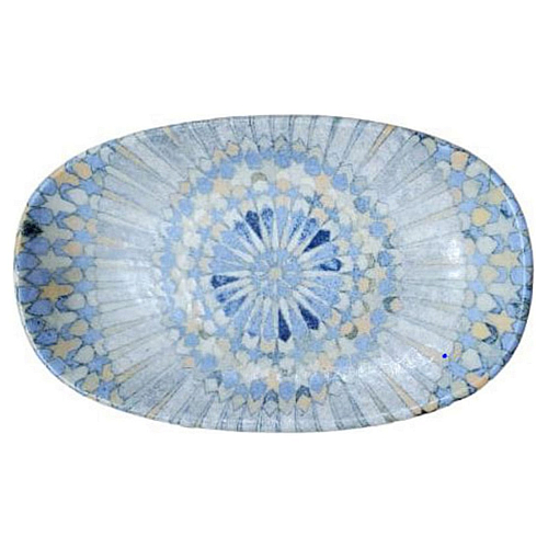 Блюдо овальное 290*170 мм. Мозаик, форма Гурмэ Bonna /1/6/792/