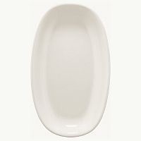 Блюдо овальное 340*190 мм. Белый 2 Чойс, форма Гурмэ Bonna /1/6/534/