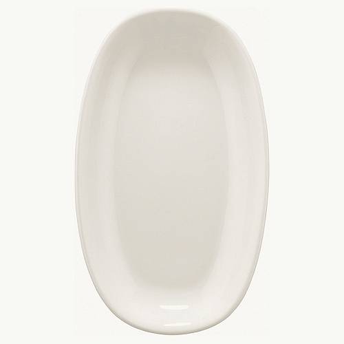 Блюдо овальное 340*190 мм. Белый 2 Чойс, форма Гурмэ Bonna /1/6/534/