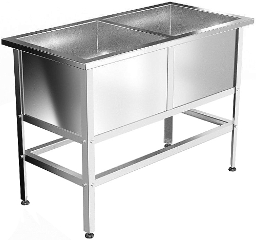 Ванна моечная EKSI ВМ-2/430-c+, сварная (11092)