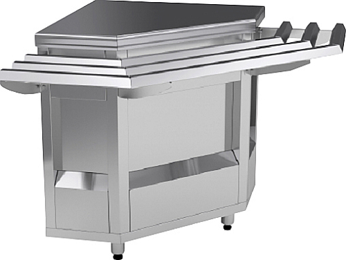 Прилавок нейтральный угловой МариХолодМаш ПУ-90