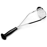 Картофелемялка 250 мм. нерж. с пластик. ручкой /1/80/