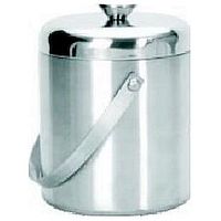 Ведро для льда d=15 см. 1,7 л. с крышкой нерж. MGSteel /1/12/