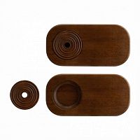 Доска для подачи прямоугольная 320*160*25 мм. бук Bonna /1/4/