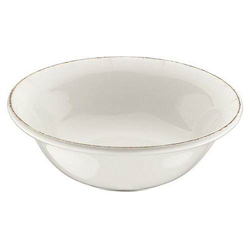 Салатник d=180 мм. 700 мл. h=66 мм. Ретро коричневый край, форма Гурмэ /1/12/816/