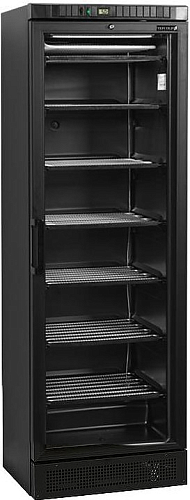 Шкаф морозильный со стеклом Tefcold UFSC371G BLACK