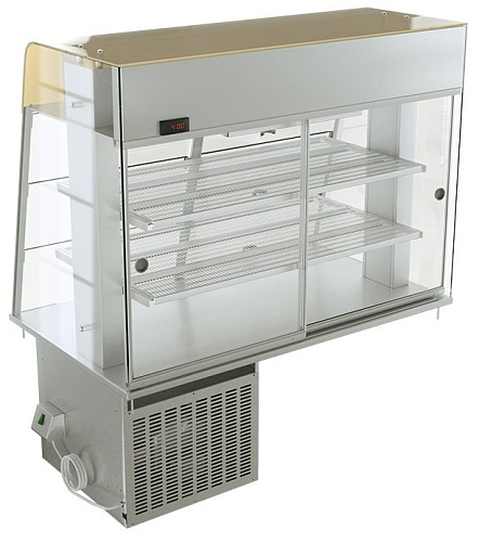 Витрина холодильная Atesy Регата ХВ-1500-1670-02