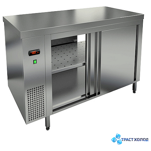 Стол подогреваемый островной сквозной HICOLD TS T 15 GN O