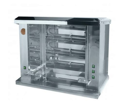 Шампурный электрический гриль Grill Master Ф3У1Э (211140) (задняя стенка стекло)