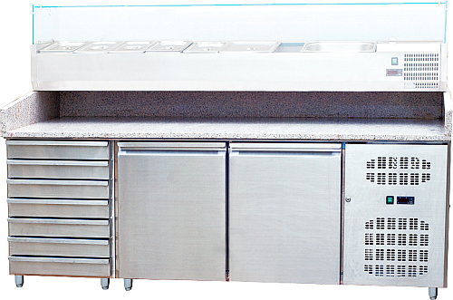 Стол холодильный пиццерийный Koreco SPZ2610TN