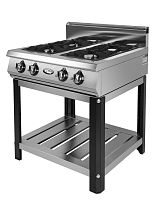 Плита газовая Grill Master Ф4ПГ/800 (50002) на подставке