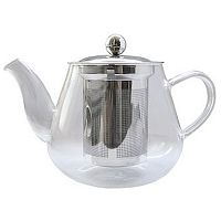 Чайник заварочный 600 мл, с фильтром стеклянный /1/