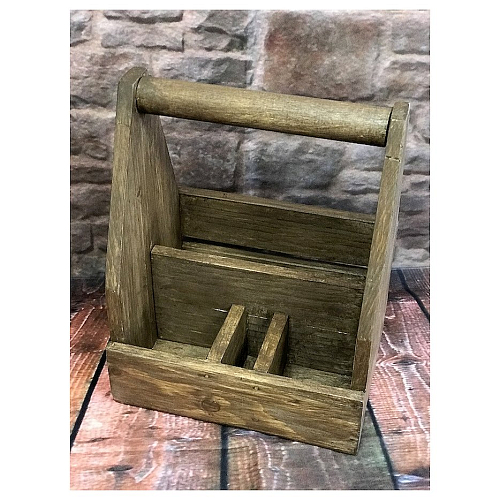 Подставка барная для салфеток, специй и зубочисток 180*150*220 мм. (МП9) /1/