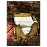 Салфетница горизонтальная 130*130*90 мм.(РС2) /1/