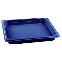 Гастроемкость 1/2 h=40 п/п синяя Рс /1/24/