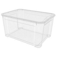 Контейнер для продуктов прямоуг. 46 л 55,5*39*29см п/п Кристалл (431265801) Рс /1/4/