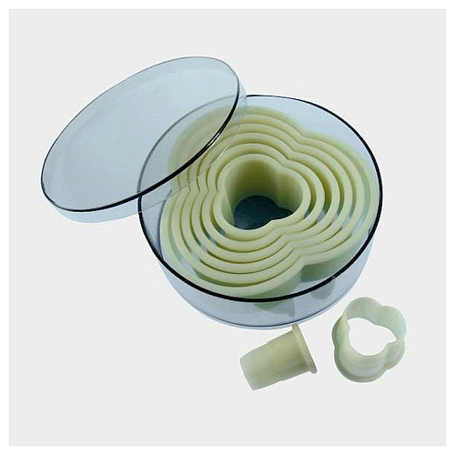 Набор резаков кондитерских "Клевер" полиамид. /8/