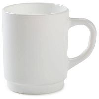 Кружка 250 мл. белая d=70 мм. h=90 мм. Ресторан /6/