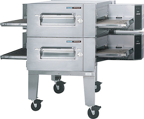 Печь конвейерная Lincoln 1628 два уровня с подставкой