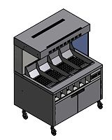 Станция хранения и фасовки картофеля фри FOLLETT L1200