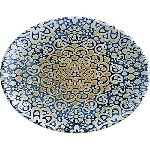 Блюдо овальное 360*280 мм. Альхамбра /1/6/