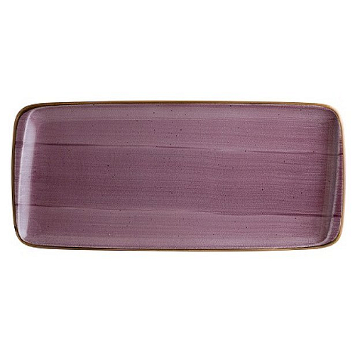 Блюдо прямоугольное 340*160 мм. Блэкберри, форма Мув /1/12/