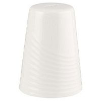 Солонка h=70 мм. Белый, форма Луп узкая полоска /1/24/