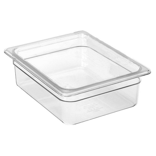 Гастроемкость 1/1 h=100 мм. 13,3 л. поликарбонат прозрачная Cambro /1/6/